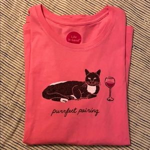 Life is Good graphic tee